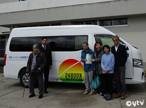 車両取扱い説明の様子