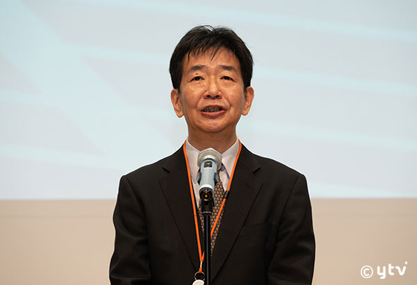 読売テレビ24時間テレビチャリティー事務局長 田中 壽一より閉会の挨拶