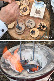 オリジナルコースター作り