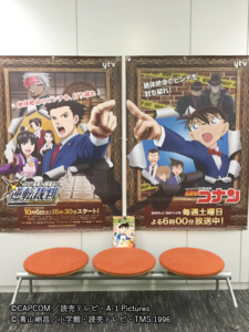 YTV社内に掲示されてる、2作品の特大(B全の倍)ポスター。