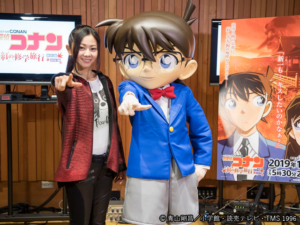アニメ初声優された倉木麻衣さんと江戸川コナン君