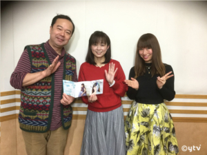 同じく、左からボク、岩男さん、夏怜さん