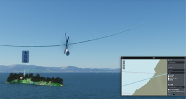 人力プロペラ機シミュレーター