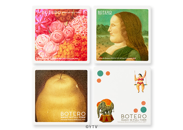 白雲石コースター(全4種)