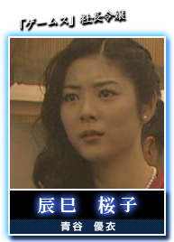 辰巳　桜子(青谷　優衣)