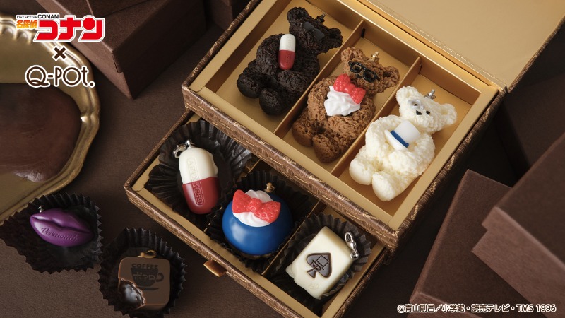 「Q-pot.」と名探偵コナンのコラボレーションアクセサリーが発売！カフェメニューも登場！