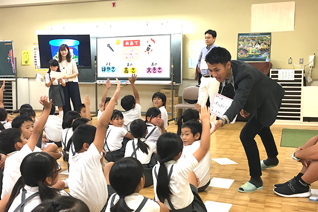 読み聞かせ授業