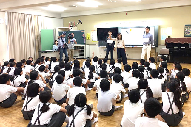 読み聞かせ授業