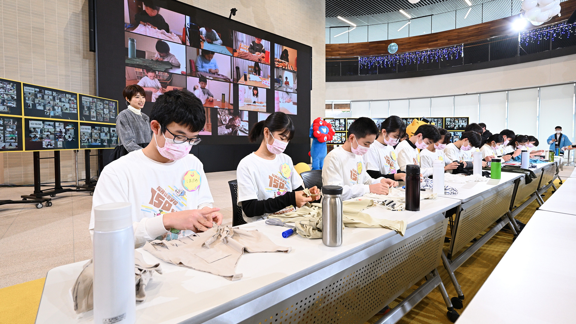 “OSAKA子どもの夢”応援事業 番組収録の様子