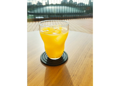 オレンジジュース写真