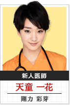 新人医師 天童一花:剛力彩芽