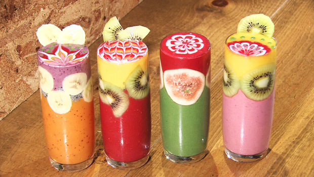 「ビューティースムージー ロンググラス」②