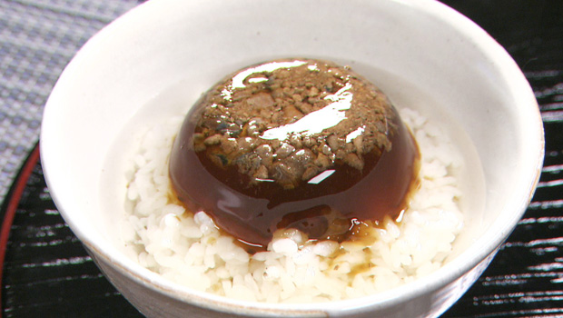 「煮こごり茶漬け」①