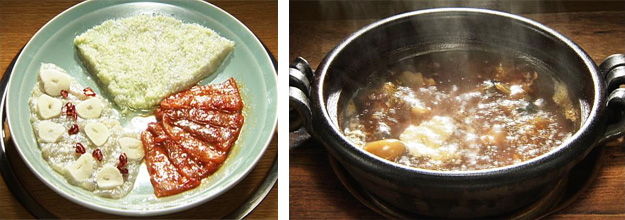 スッポン丸鍋＋焼きフグのセット