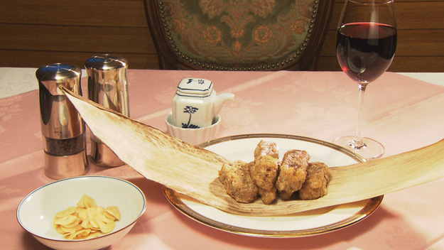 牛ヘレ肉のからあげ