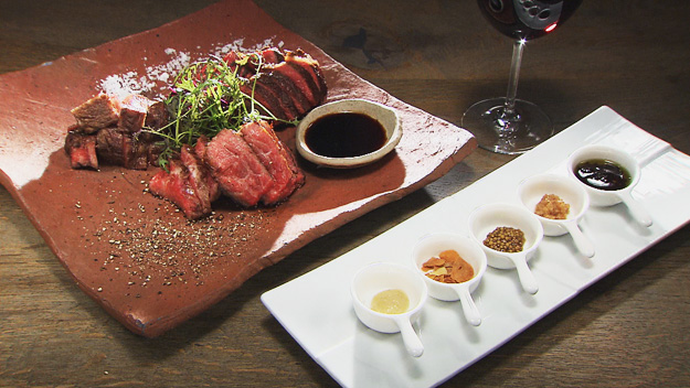 本日のオススメお肉3種盛り