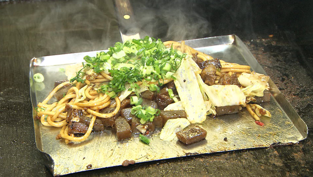 すじこん焼きそば