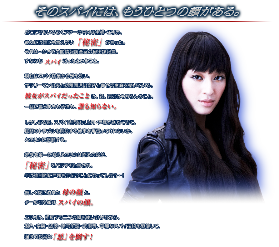 そのスパイには、もうひとつの顔がある。