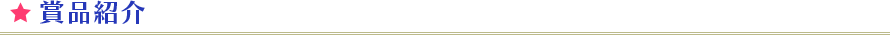 賞品紹介