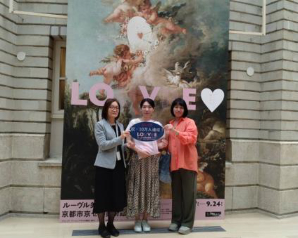 10万人達成記念セレモニー