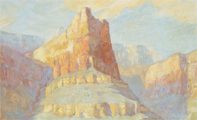 デウィット・パーシャル《ハーミット・クリーク・キャニオン》