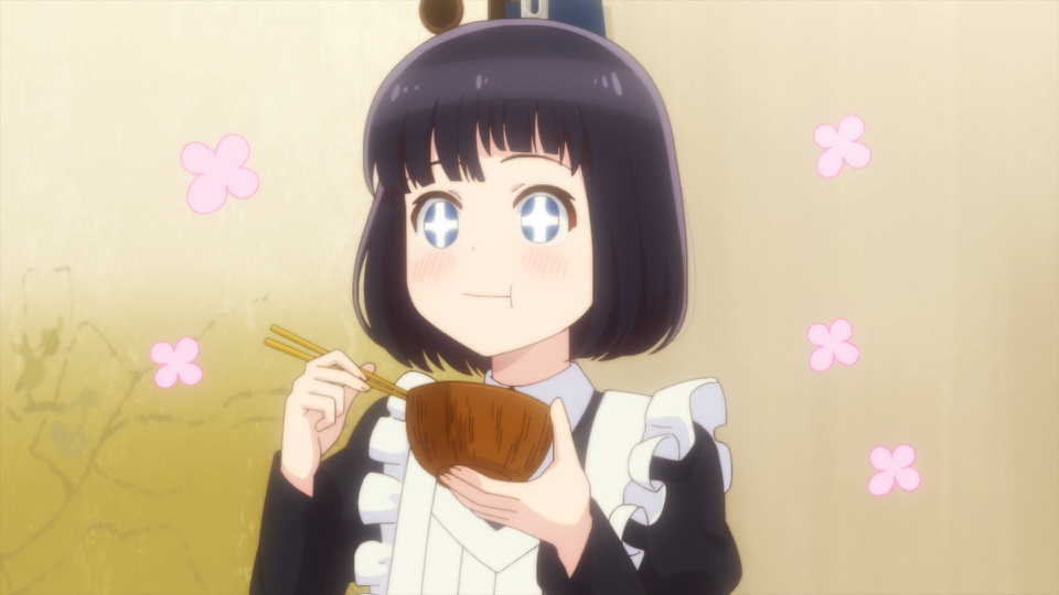 メイドさんは食べるだけ