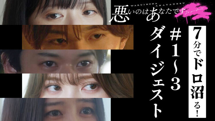 悪いのはあなたです