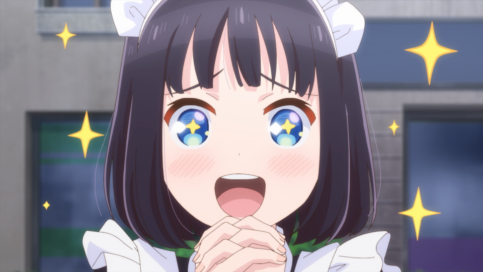 メイドさんは食べるだけ