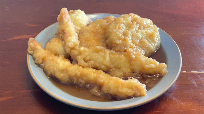 天ぷらの二日目