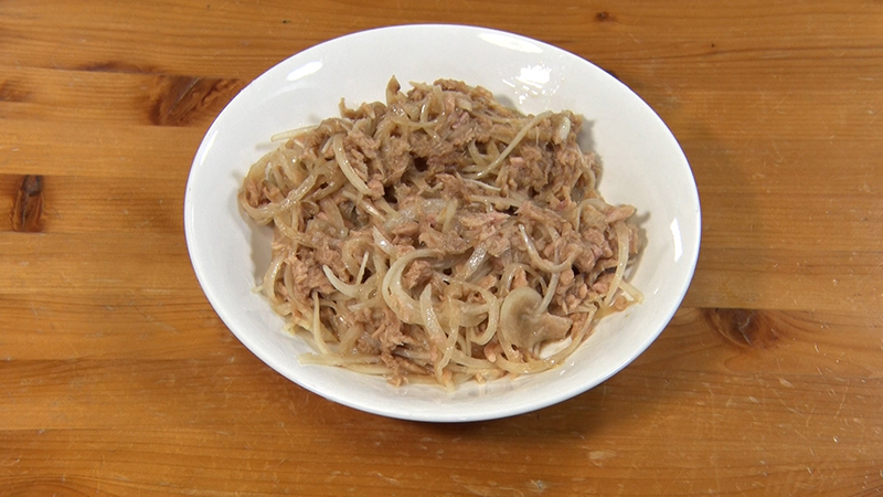 シーチキンと玉ねぎ