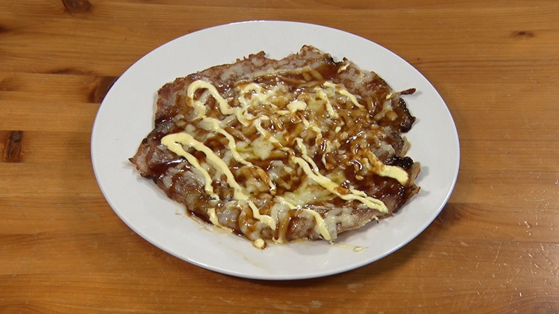 山芋のお好み焼き