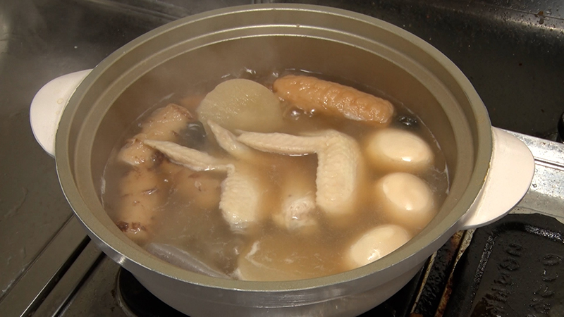 手羽先おでん