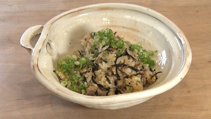 サバひじきめし