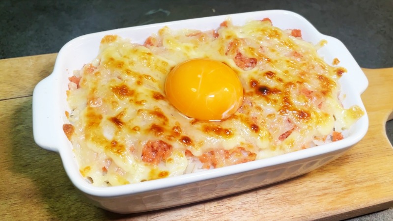 しゃけフレーク丼