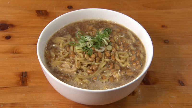 納豆ラーメン