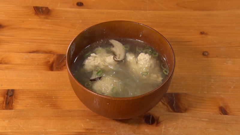 ふわふわ団子中華スープ