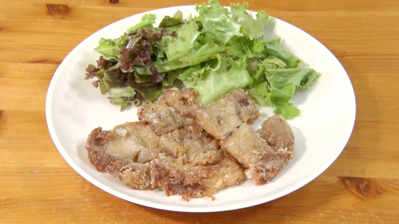 豚の生姜揚げ