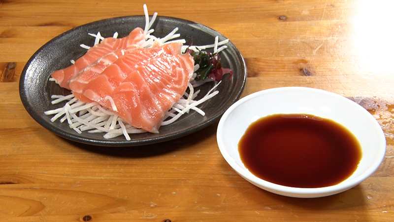 サーモンのお刺身