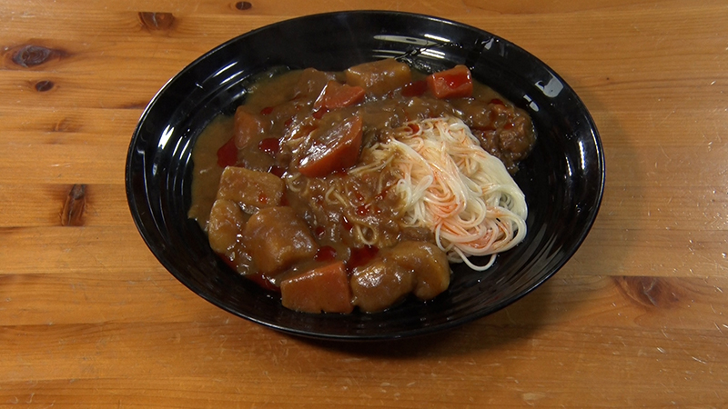 カレーそうめん