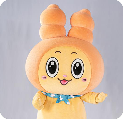 あつまれ！ちきゅうキッズ いろりろ　キャラクター”りろりろ”グリーティング