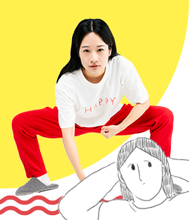 つづ井さん役の藤間爽子