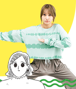 Mちゃん役　桜井玲香